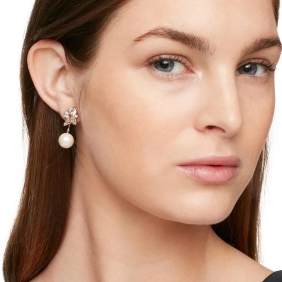$68 Kate Spade dainty sparkler earrings rose - Picture 2 of 5